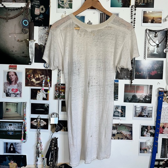FW 24 Destroyed Tee S - Picture 2 of 5